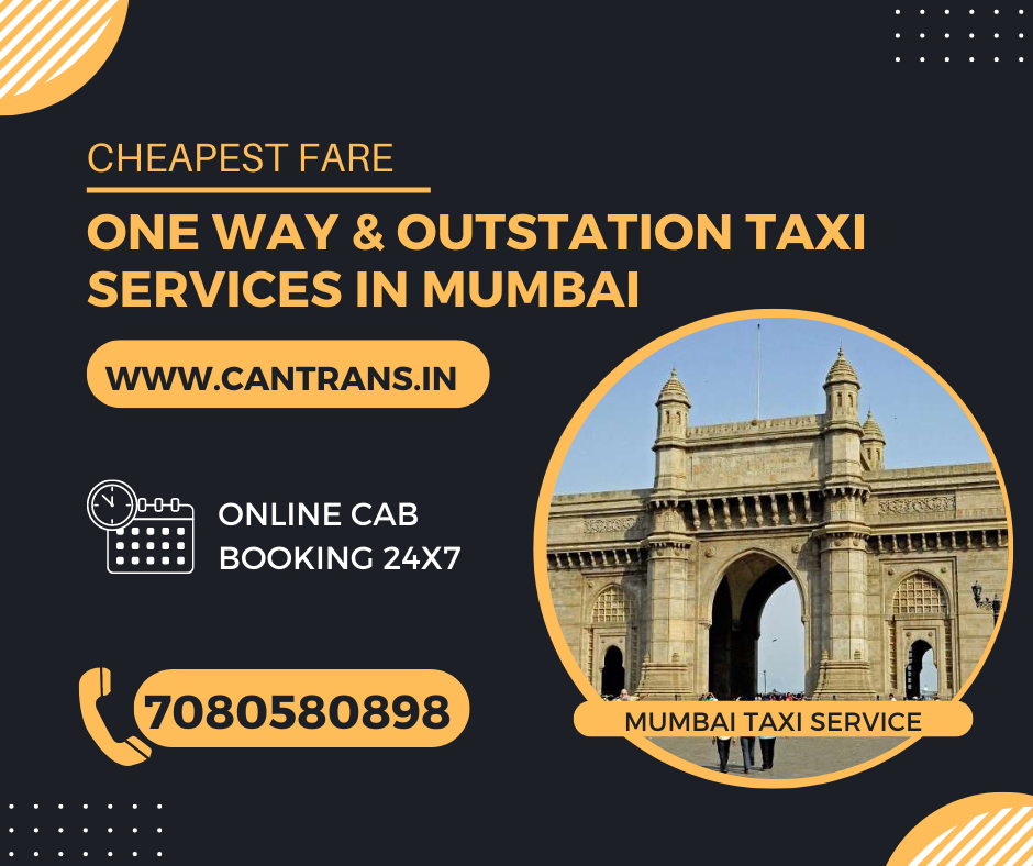 Outstation Cab Booking in Mumbai One way Cab Booking Airport Taxi