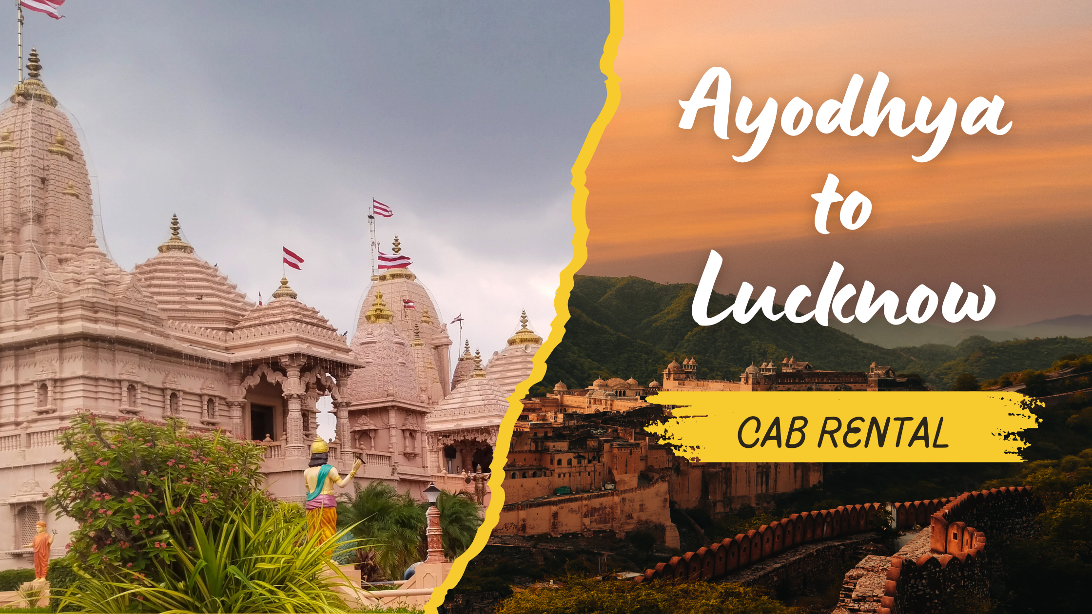 AYODHYA TO LUCKNOW TAXI